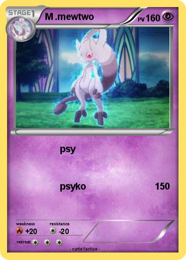 Pokemon M .mewtwo