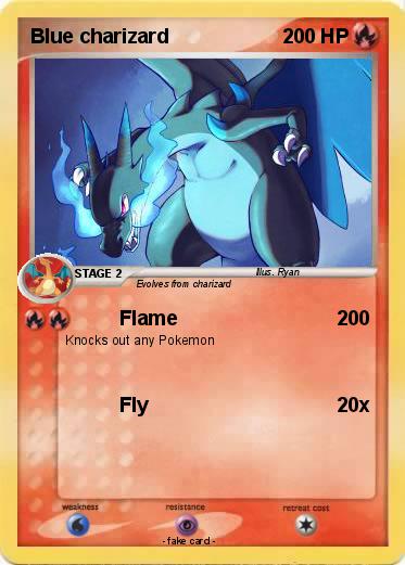 Pokemon Blue charizard