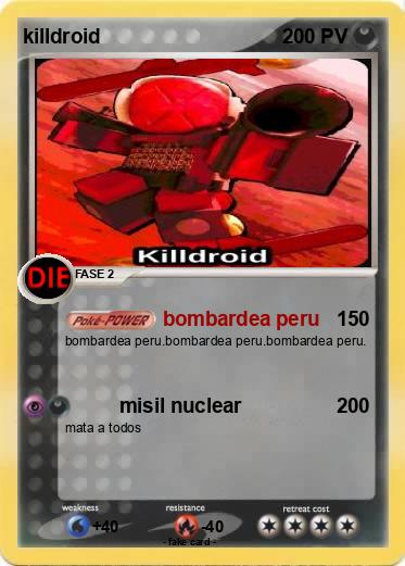 Pokemon killdroid