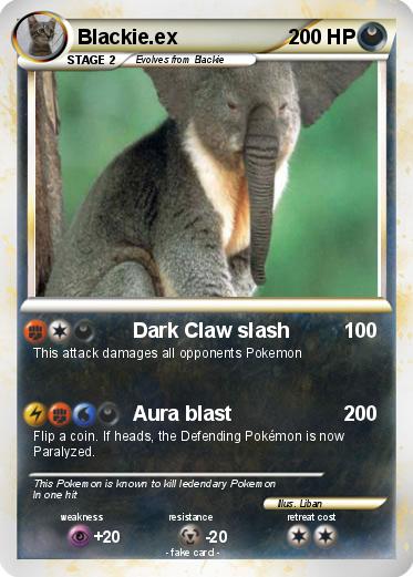 Pokemon Blackie.ex