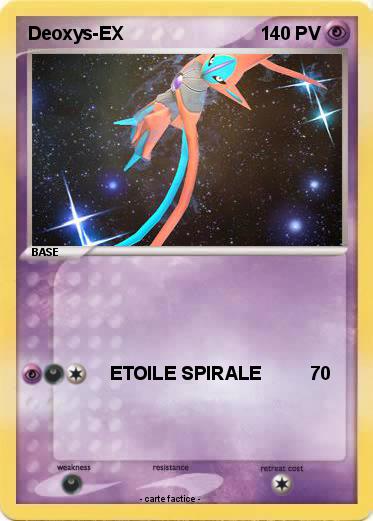 Pokemon Deoxys-EX