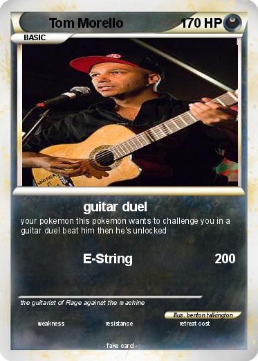Pokemon Tom Morello
