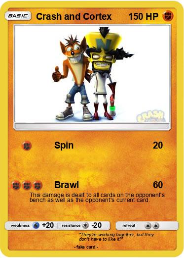 Pokemon Crash and Cortex