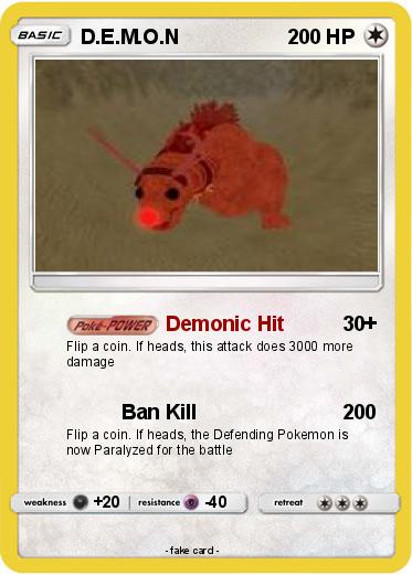 Pokemon D.E.M.O.N