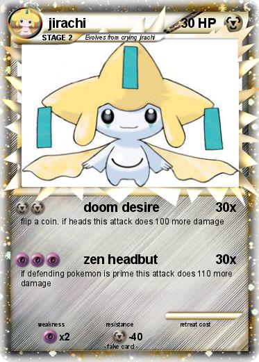 Pokemon jirachi