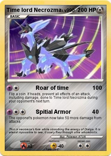 Pokemon Time lord Necrozma