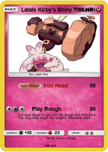 Pokemon Latale Kirby's Shiny Tinkaton
