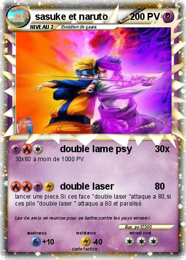 Pokemon sasuke et naruto