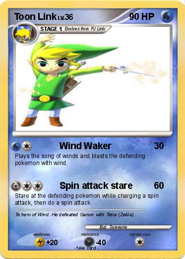 Pokemon Toon Link