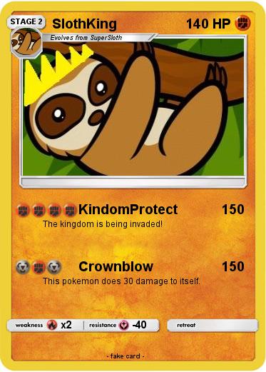 Pokemon SlothKing