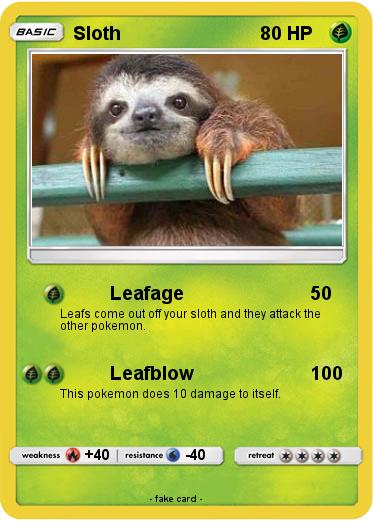 Pokemon Sloth