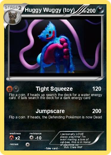 Pokemon Huggy Wuggy (toy)