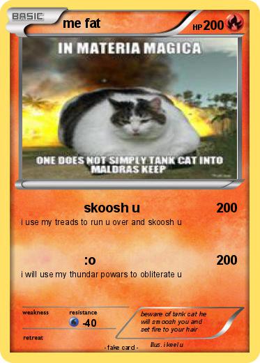 Pokemon me fat