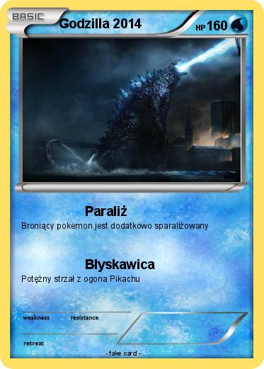 Pokemon Godzilla 2014