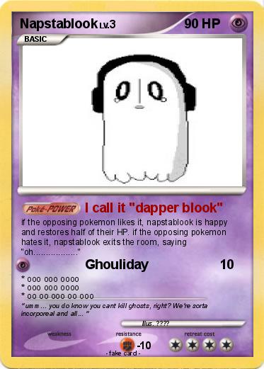 Pokemon Napstablook