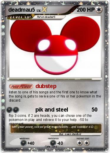 Pokemon deadmau5