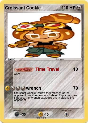Pokemon Croissant Cookie