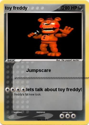 Pokemon toy freddy