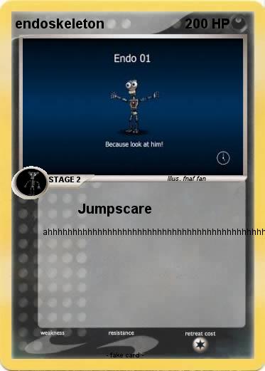 Pokemon endoskeleton