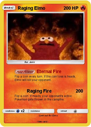 Pokemon Raging Elmo