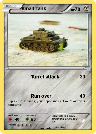 Pokemon Small Tank