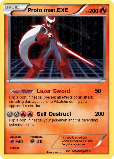Pokemon Proto man.EXE