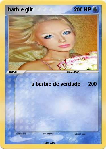 Pokemon barbie gilr