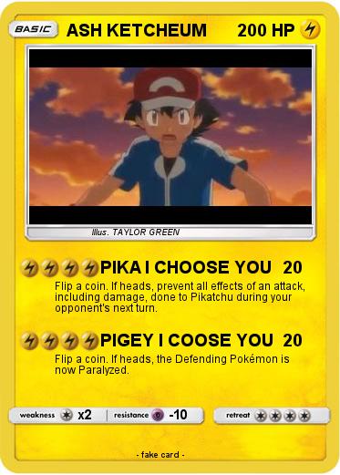 Pokemon ASH KETCHEUM