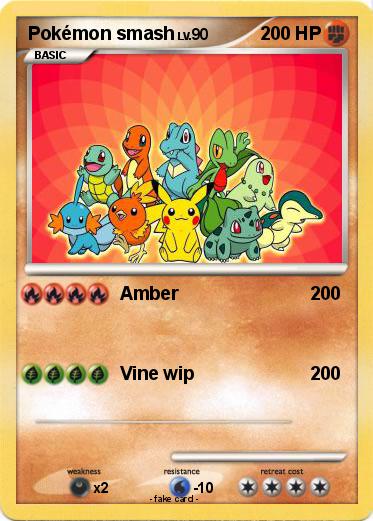 Pokemon Pokémon smash