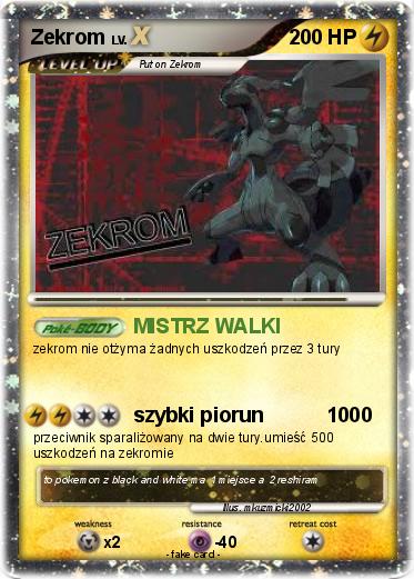 Pokemon Zekrom