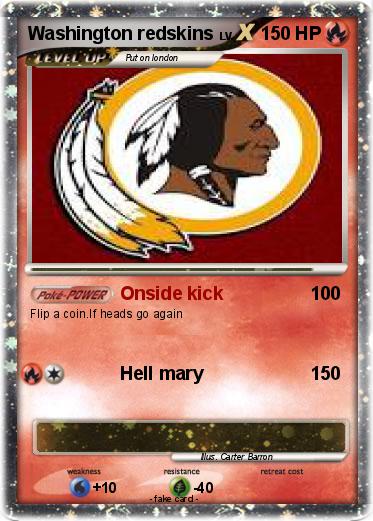 Pokemon Washington redskins