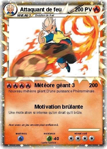 Pokemon Attaquant de feu