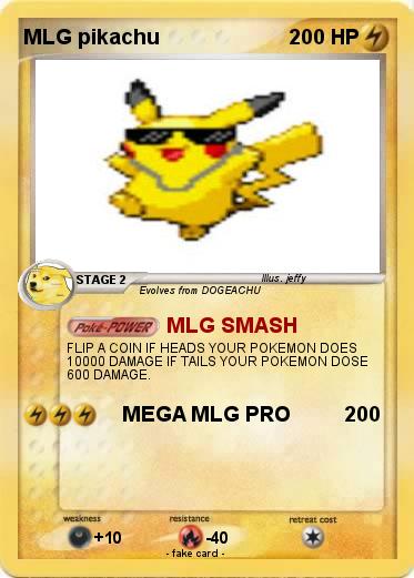 Pokemon MLG pikachu