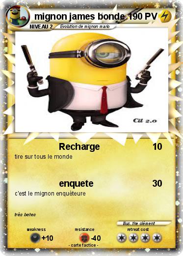 Pokemon mignon james bonde