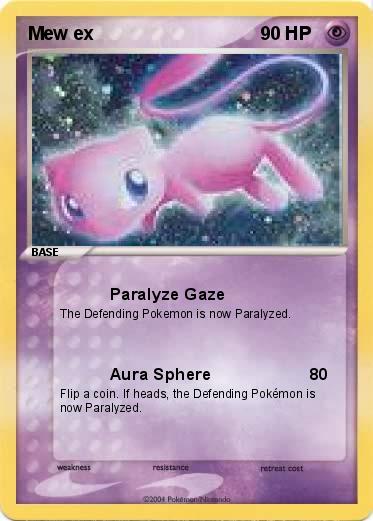 Pokemon Mew ex