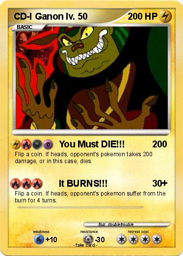 Pokemon CD-I Ganon lv. 50