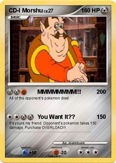 Pokemon CD-I Morshu