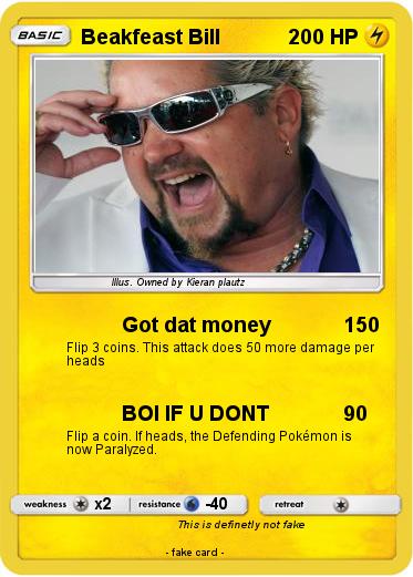 Pokemon Beakfeast Bill