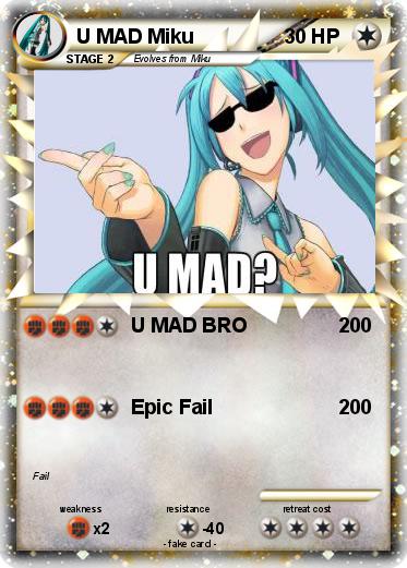 Pokemon U MAD Miku