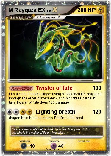 Pokemon M Rayqaza EX