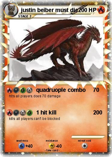 Pokemon justin beiber must die