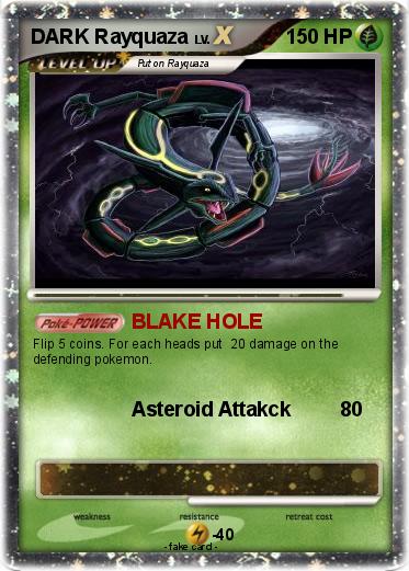 Pokemon DARK Rayquaza