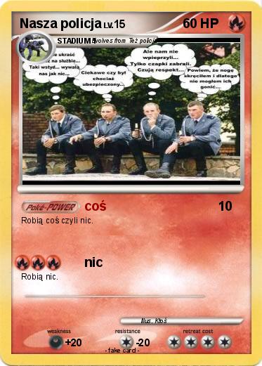 Pokemon Nasza policja