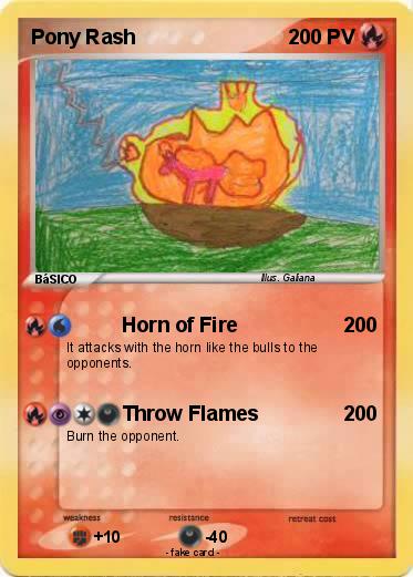 Pokemon Pony Rash