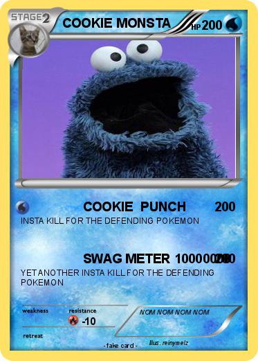 Pokemon COOKIE MONSTA