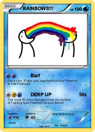 Pokemon RAINBOWS!!!