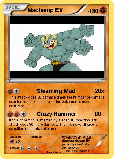 Pokemon Machamp EX