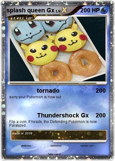 Pokemon splash queen Gx