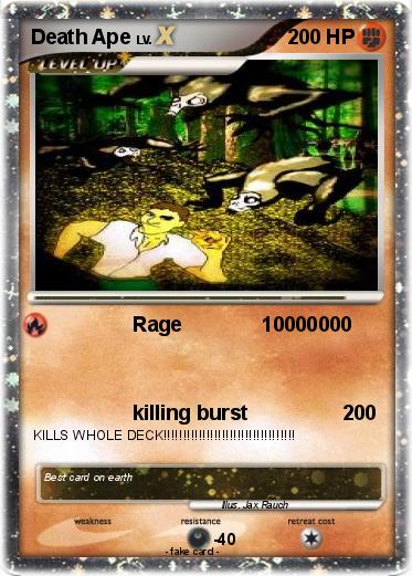 Pokemon Death Ape