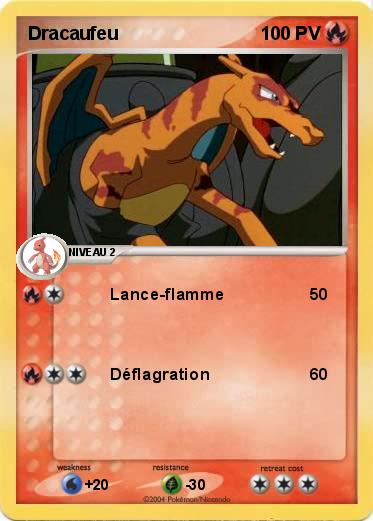 Pokemon Dracaufeu 